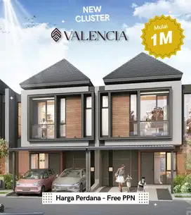 Rumah idaman , cluster valencia , free biaya2 , dapatkan harga perdana