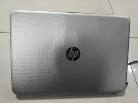 Dijual laptop HP silver Ram 4GB SSD 128GB WIN 11 COD bogor kota cek