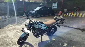 Yamaha XSR155 Blue 2023 - Kilometer 945 km - Plat DK