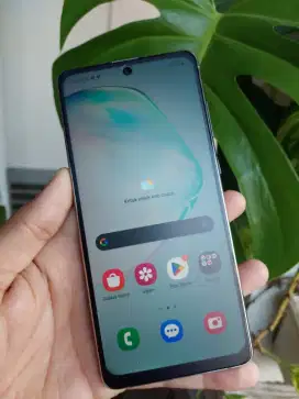 Samsung Note 10 Lite Finger Off NFC On Body mulus