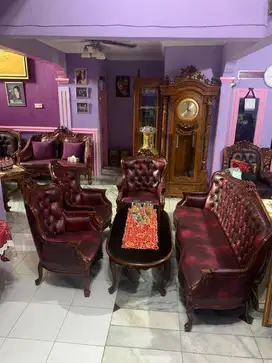 DIJUAL SOFA JATI (BU) BISA NEGO