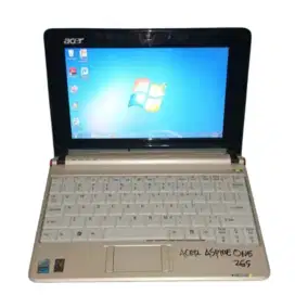 Netbook Acer Aspire one ZG5 Intel Atom 2/160 GB Windows 7 x32