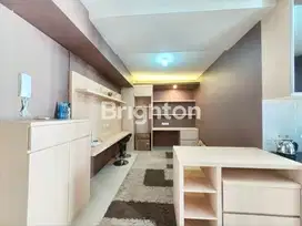 Apartemen 2BR Full Furnished di Bassura City Posisi Hoek View Kolam
