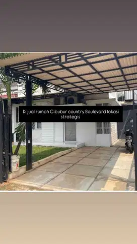 *DIJUAL RUMAH DI CIBUBUR COUNTRY*