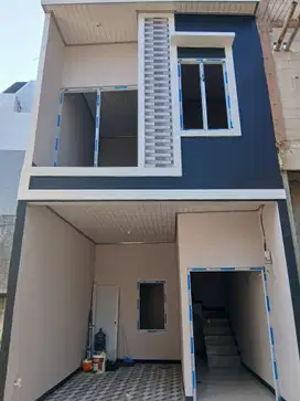 Rumah murah bisa kpr dp 55 jutaan cicilan  3 jutaan 2kt 1km 2 lantai