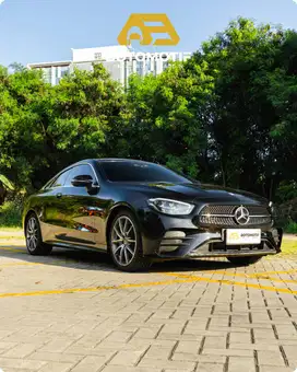 Mercedes Benz E200 Coupe AMG Line AT 2023 Facelift Black On Black