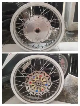Velg ring 14 tapak lebar untuk fino, mio
