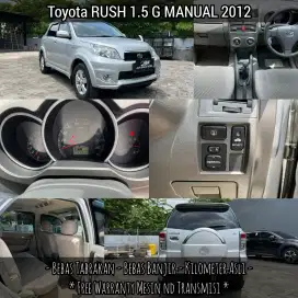 Toyota RUSH 1.5 G MANUAL 2012