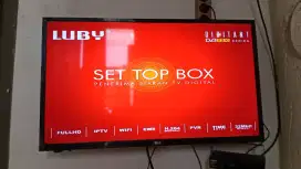 Tv led LG 32 inch plus Set top box