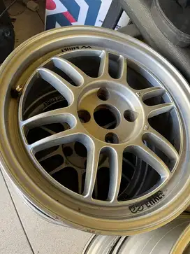 Enkei RPF1 R15 4x100 lebar 7 rata  Rep