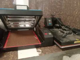 Mesin oven DTF dan mesin press sablon DTF