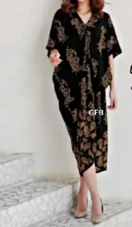 Batik kaftanfree size