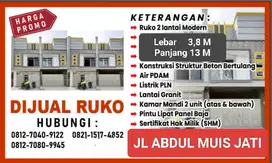 Ruko Jati Jl Abdul Muis