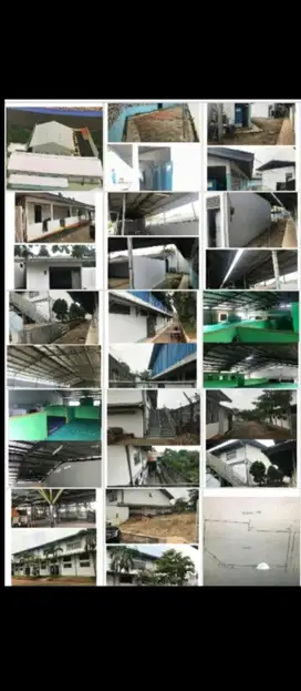 dijual gudang bagus di jln Raya hankam jati ranggon