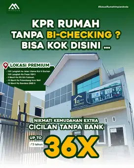 Town House Tengah Kota Palembang KM. 5 Ready Siap Huni