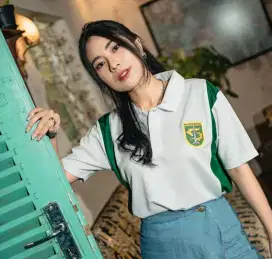 Jersey Persebaya Wanita Original Hijau Putih