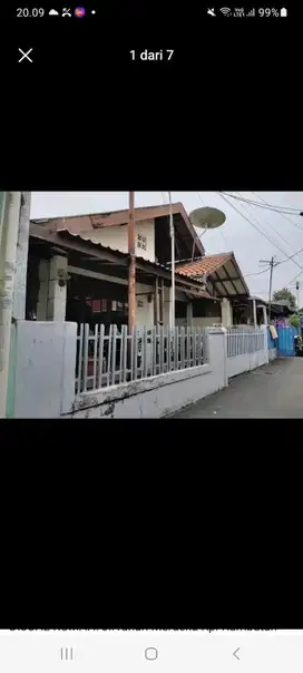 DIJUAL CEPAT  RUMAH NEGO SAMPE DEAL, di Kp. Rambutan Jak-Tim