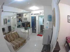 jual apartemen green pramuka tower chrysant lt 23 , 2KT FURNISED