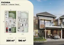 Rumah 2 Lantai Permata Hijau Residence di PIK 2