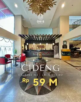 For Sale Hotel Bintang 3 Masih Beropersional, 8 Lantai