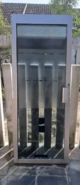 Pintu Alumunium Tanpa Kusen