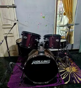 DRUM ROLLING MULUS, SIMBAL BARU