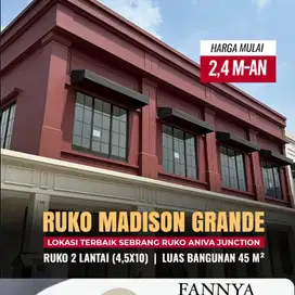 RUKO MADISON GRANDE LOKASI GADING SERPONG