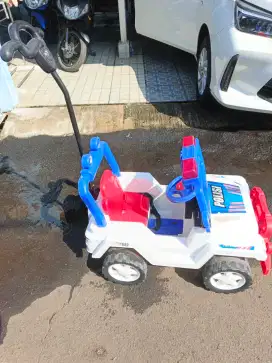 mobil jeep polisi anak xjp633 bekas plus bonus