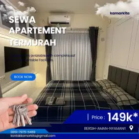 SEWA APARTEMEN HARIAN/TRANSIT SENTRA TIMUR JAKARTA TERMURAH