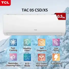 PROMO AC TCL 1/2 PK