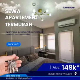 SEWA APARTEMEN HARIAN/TRANSIT JAKARTA BARAT CITYPARK TERMURAH
