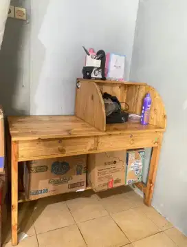 DIJUAL MEJA KASIR KAYU