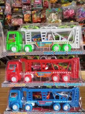 mainan anak truck towing isi 5