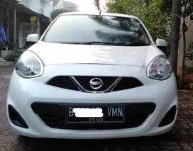 Nissan March 1.2 L Facelift 2013 Putih Automatic Kilometer 89 Rb