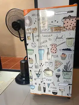 Kulkas 1 pintu murah merk glacio dari toshiba (harga nego tipis)