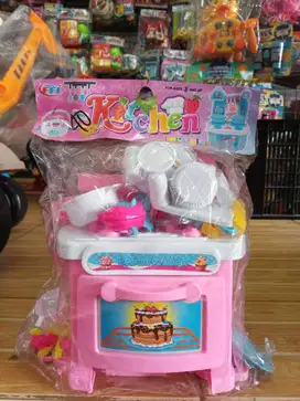 mainan anak set kithcen masakmasak