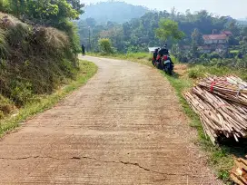 Jual tanah pingir jalan luas 190tmbk srt shm