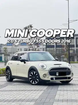 MINI COOPER 2.0 S TURBO F55 5 DOORS 2016 TERMURAH DARI PASARAN