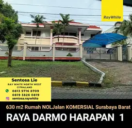 630 m2 Rumah Raya Darmo Harapan 1 depan SOHO Tierra, HOKKY Buah
