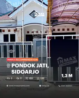 Rumah Murah Minimalis Plus Furnished Siap Huni Di Pondok Jati Sidoarjo
