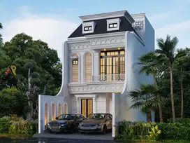 Rumah 3 Lantai Rooftop Srengseng Sawah Jagakarsa Jakarta Selatan
