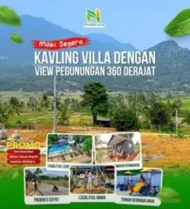 Miliki Tanah Free AJB Harga Murah Siap Bangun View Gunung Bogor Timur