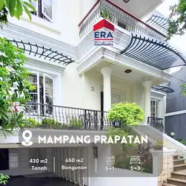 Rumah Mewah 2 Lantai Fully Furnished Mampang Prapatan
