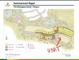 SALE | KAVLING AT SUMMARECON BOGOR | MAHOGANY ISLAND