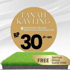 Dijual Cepat Tanah Kavling Siap Bangun di Griya Permata Jonggol Bogor