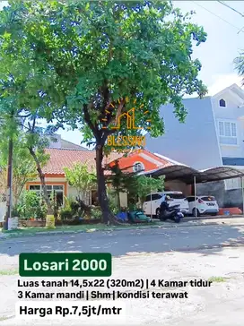 Rumah mewah luas  losari 2000 tanjung bunga