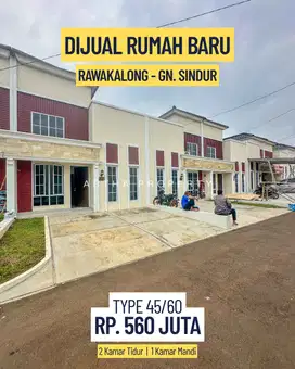 DIJUAL RUMAH SIAP HUNI DEKAT PAMULANG TANGSEL - GRATIS SEMUA BIAYA