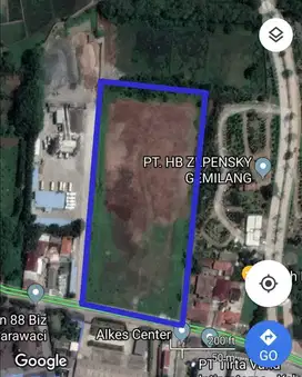Kavling Dijual Cepat Di Jl. Diklat Pemda, Karawaci, Tangerang