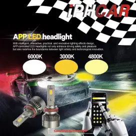 Lampu LED IPH Car Aplikasi 55 Watt - Foglamp / Headlamp Mobil