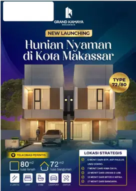 GRAND KAMAYA. JLN PERINTIS TELKOMAS MAKASSAR